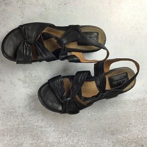 Clark’s artisan leather sandals